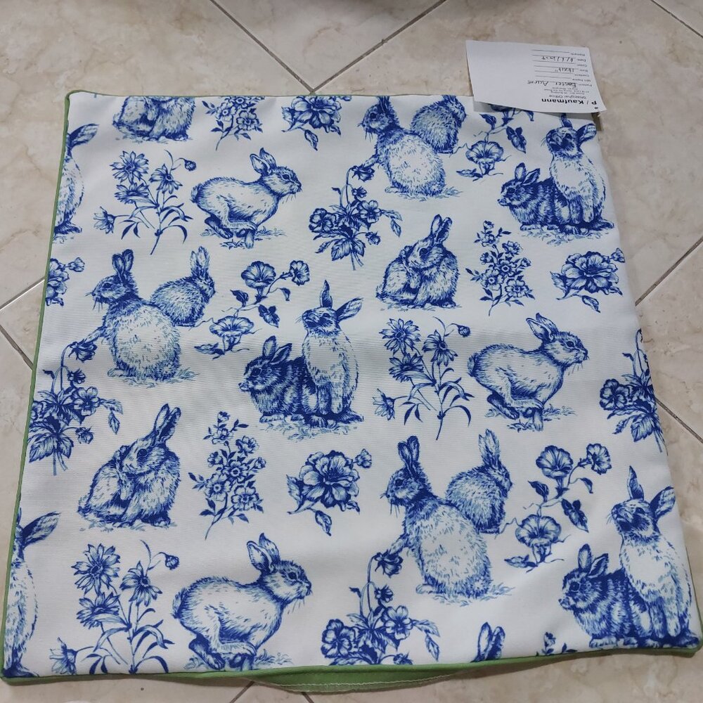 Cute Easter Theme Thin Fabric Pillow Cushion Covers Case Samples NO ZIPPERS